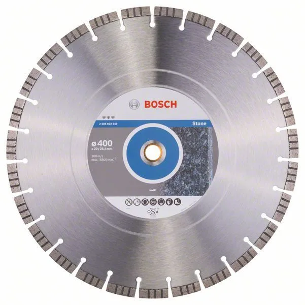 DIA kotouč Best for Stone 400-20/25,4 DIA kotouč Best for Stone 400-20/25,4