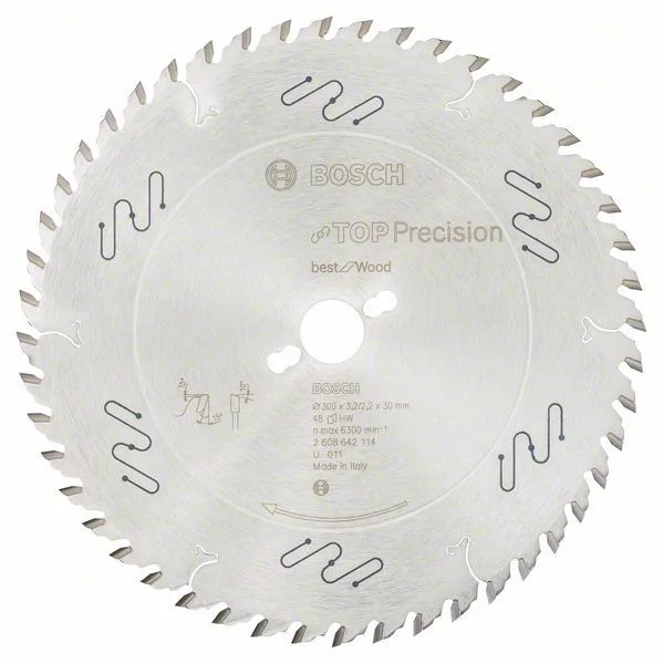 Pilový kotouč do okružních pil Top Precision Best for Wood 300 x 30 x 3,2 mm, 48