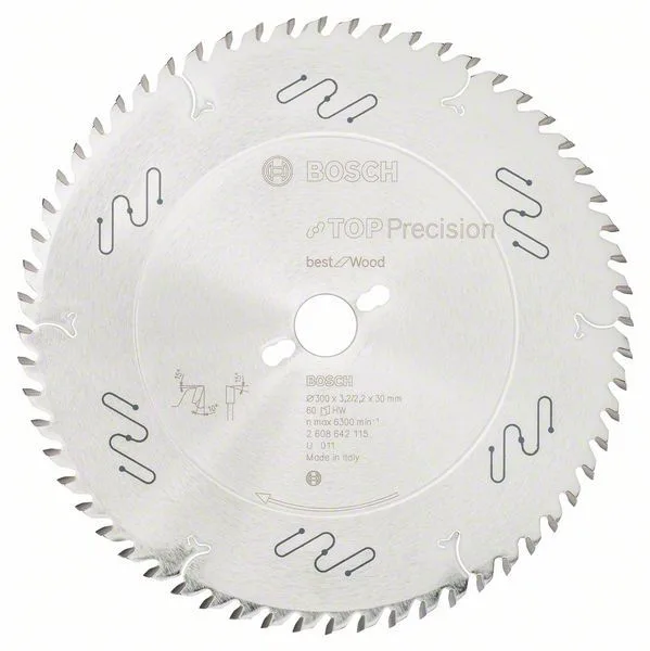 Pilový kotouč do okružních pil Top Precision Best for Wood 300 x 30 x 3,2 mm, 60