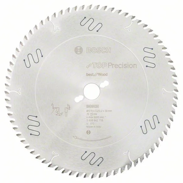 Pilový kotouč do okružních pil Top Precision Best for Wood 315 x 30 x 3,2 mm, 72 Pilový kotouč do okružních pil Top Precision Best for Wood 315 x 30 x 3,2 mm, 72