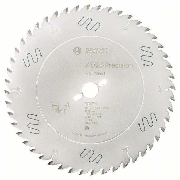 Pilový kotouč do okružních pil Top Precision Best for Wood 315 x 30 x 3,2 mm, 48