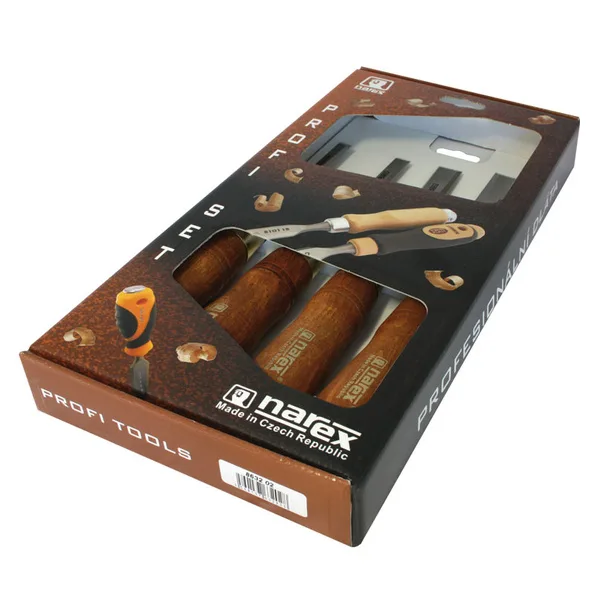 Sada plochých dlát PREMIUM Narex Sada plochých dlát PREMIUM Narex
