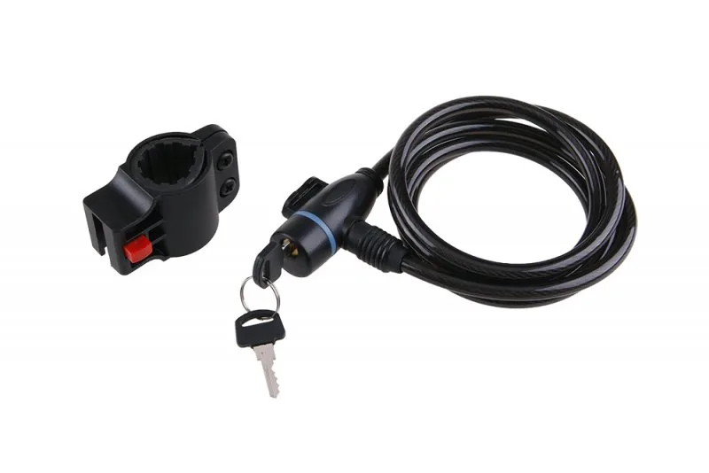 zámek na kolo 87107, 150 cm/8 mm zámek na kolo 87107, 150 cm/8 mm