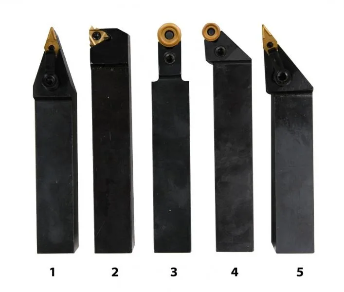 Soustružnické nože HM 25 mm, sada - 5 ks Soustružnické nože HM 25 mm, sada - 5 ks