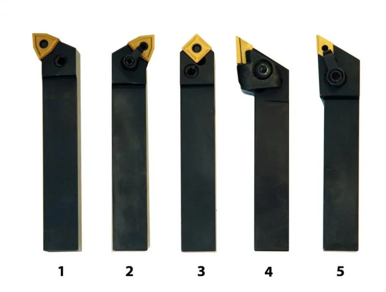 Soustružnické nože HM 20 mm, sada - 5 ks Soustružnické nože HM 20 mm, sada - 5 ks