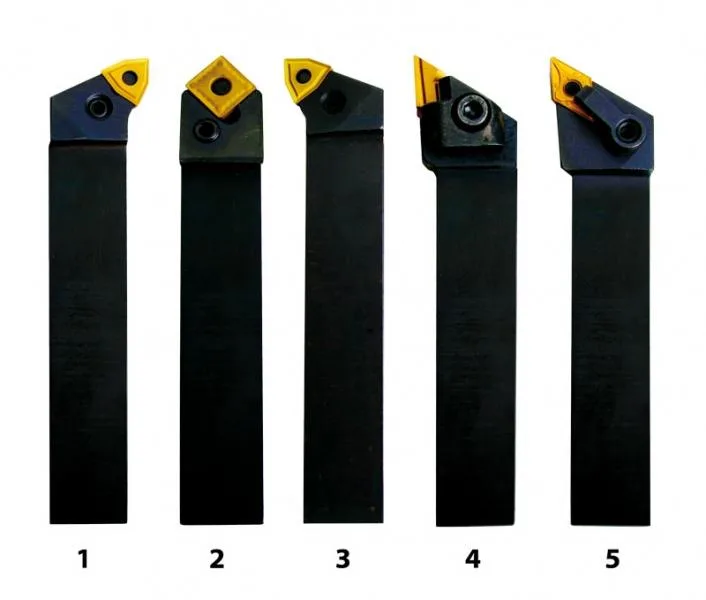 Soustružnické nože HM 25 mm, sada - 5 ks Soustružnické nože HM 25 mm, sada - 5 ks