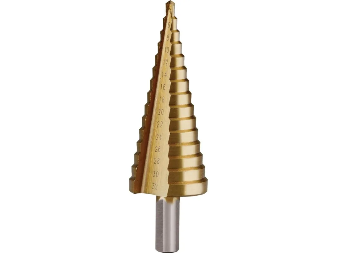 vrták stupň.sada TiN 4-12/1mm, 4-20/2mm, 4-32/2mm a