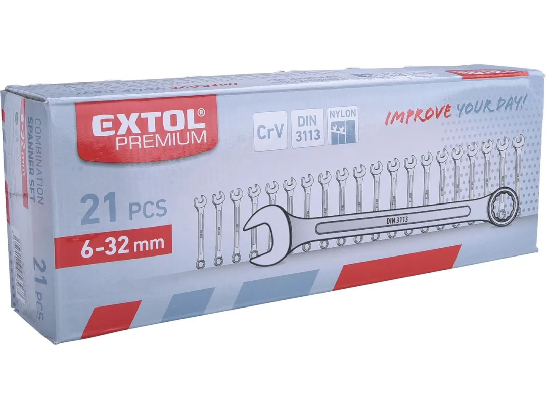 sada klíčů očpl. 6-32mm 21ks CrV Extol PREMIUM b