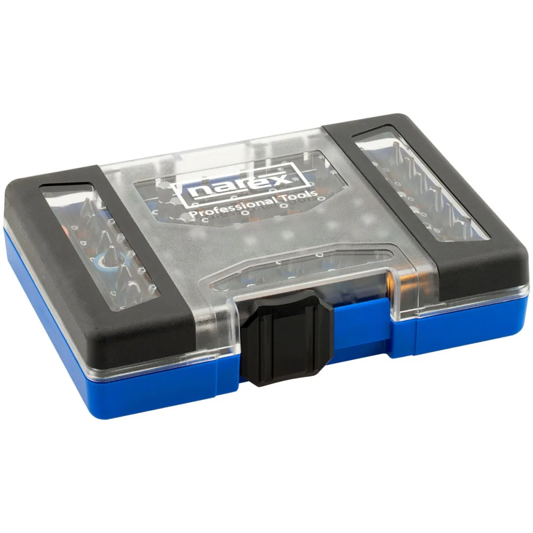 sada bitů SUPER LOCK vč. držáku bitů SLIM-QUICK pr.magnetických nástavců SUPER LOCK 65dílná; 65-Bit Box SUPER LOCK a
