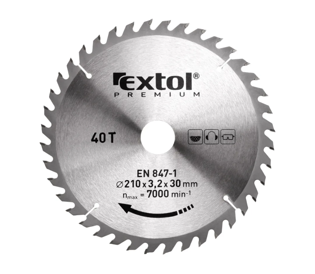 Kotouč pilový s SK plátky 115x1,3x22,2mm 40T EXTOL PREMIUM