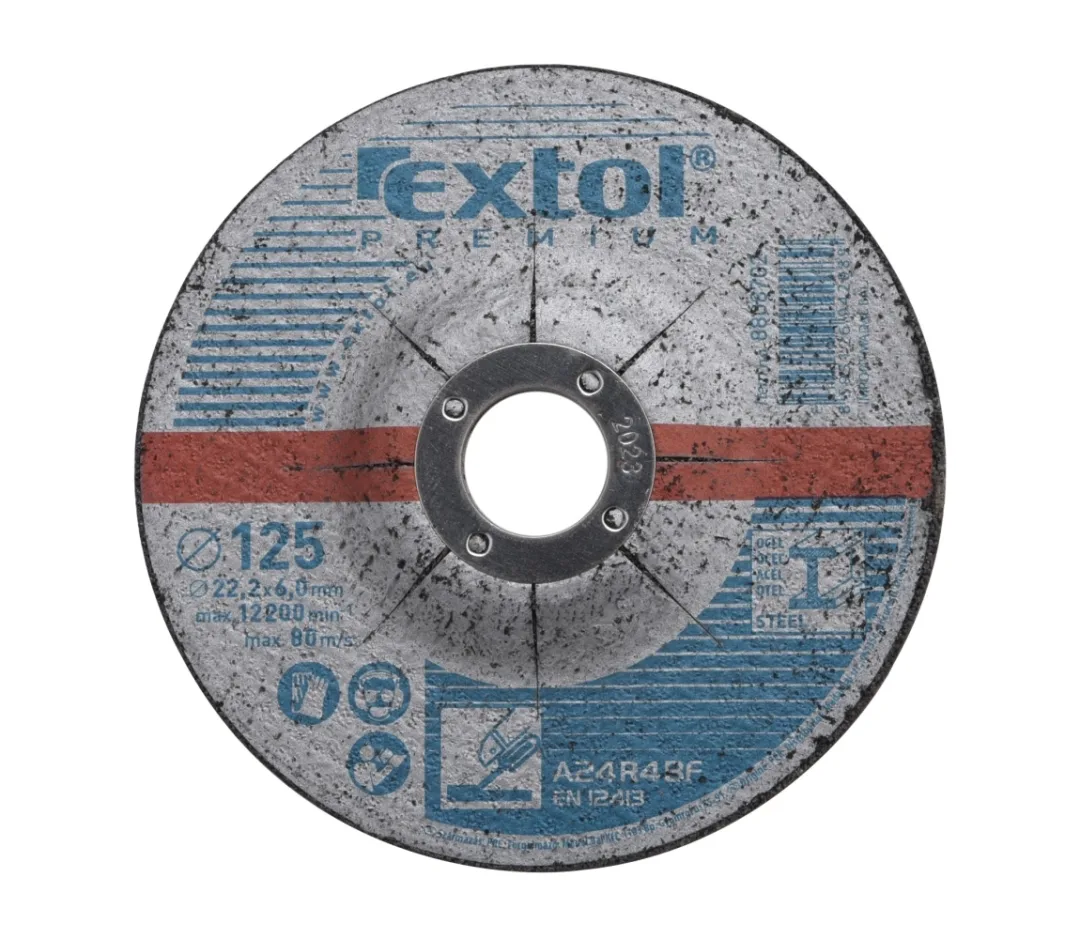 kotouč brusný na ocel, 125x6,0x22,2mm EXTOL kotouč brusný na ocel, 125x6,0x22,2mm EXTOL