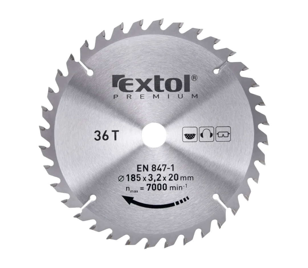 kotouč pilový s SK plátky, 185x2,2x20mm, 36T kotouč pilový s SK plátky, 185x2,2x20mm, 36T