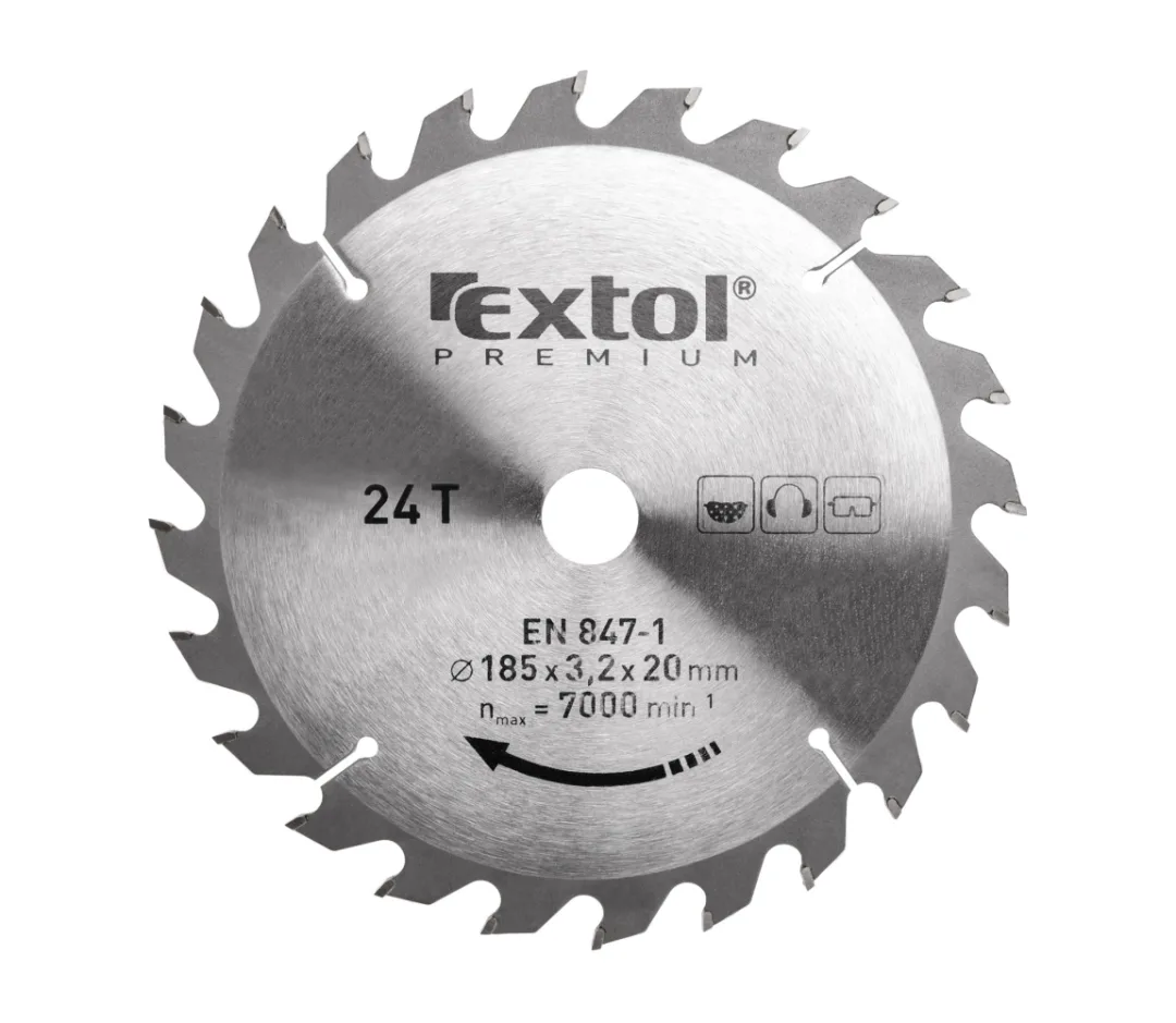 kotouč pilový s SK plátky, 185x2,2x20mm, 24T kotouč pilový s SK plátky, 185x2,2x20mm, 24T