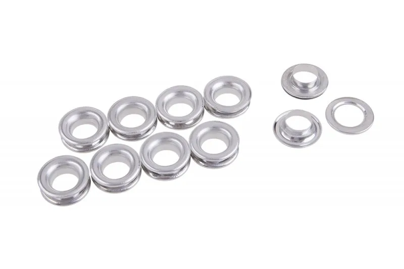 Oka průměr 13mm do PE plachet Alu sada 10ks Oka průměr 13mm do PE plachet Alu sada 10ks