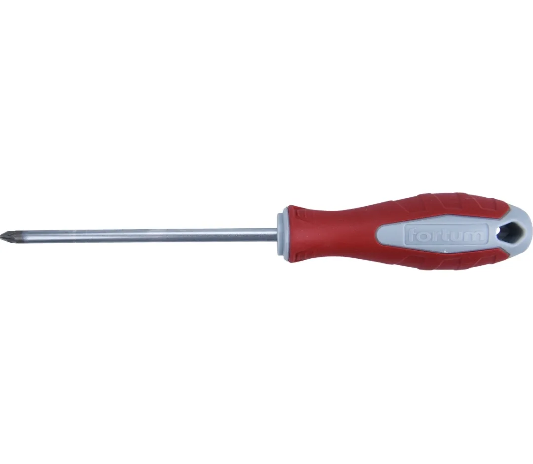 šroubovák křížový, PZ 2x125mm, S2 FORTUM šroubovák křížový, PZ 2x125mm, S2 FORTUM