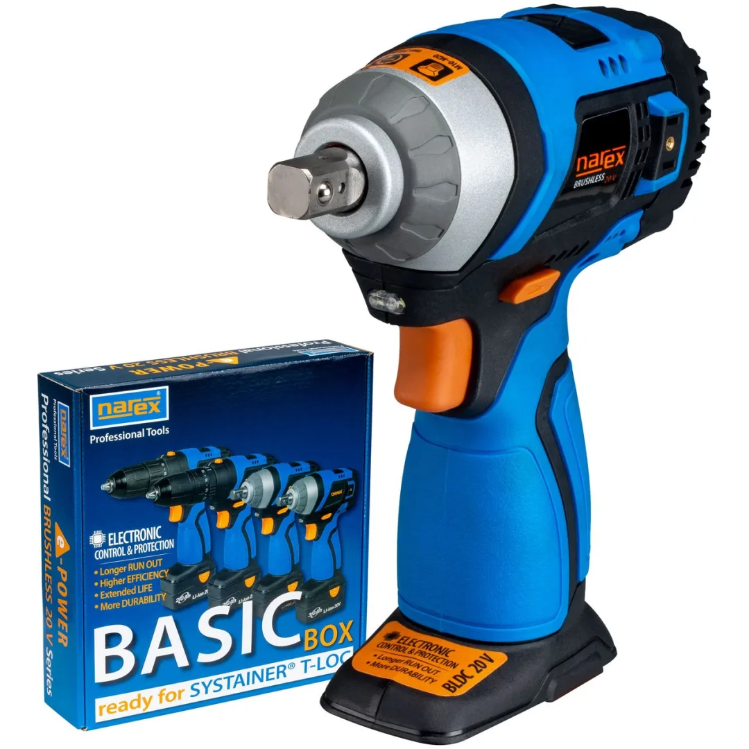 Utahovák rázový Aku brushless; ASR 200-SB Basic Box; 20 V; bez baterie Utahovák rázový Aku brushless; ASR 200-SB Basic Box; 20 V; bez baterie