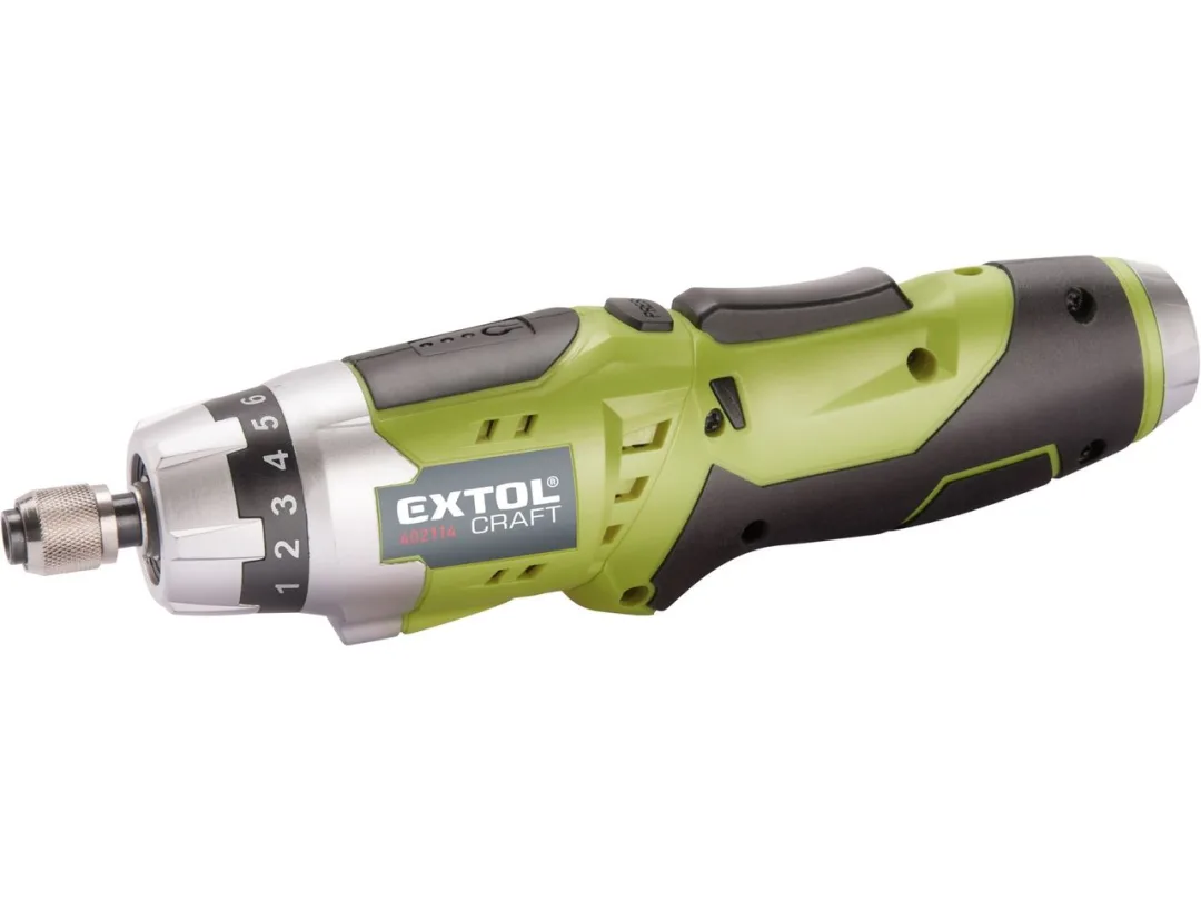 aku šroubovák 3,6V Li-ion, 1300mAh se svítilnou Extol b