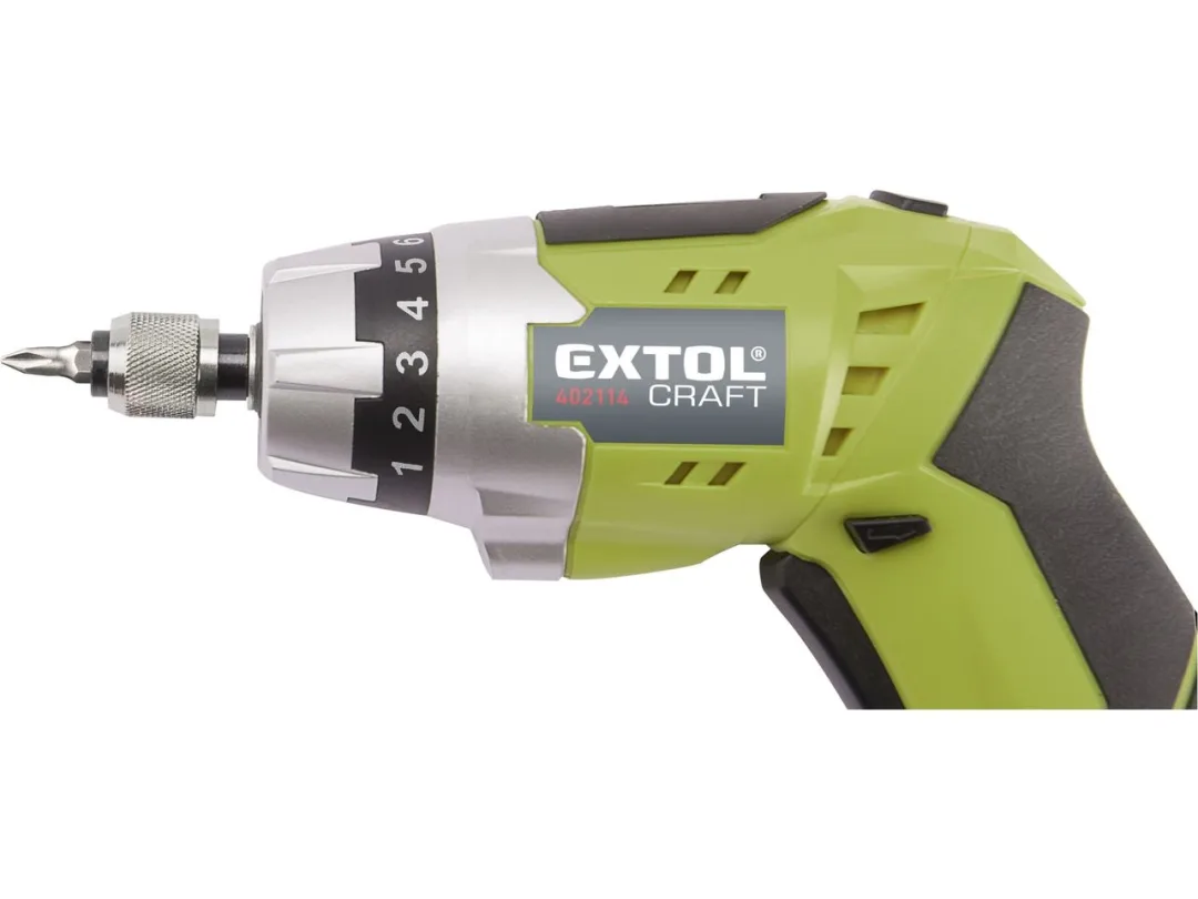 aku šroubovák 3,6V Li-ion, 1300mAh se svítilnou Extol e