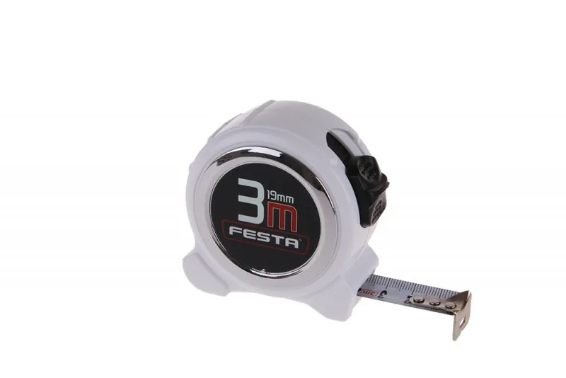 třímetr FESTA 3mx19mm Bílý třímetr FESTA 3mx19mm Bílý