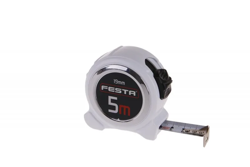 pětimetr FESTA 5mx19mm Bílý pětimetr FESTA 5mx19mm Bílý