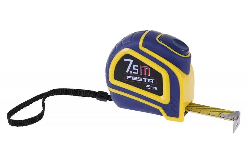 sedmapůlmetr svinovací metr FESTA 7,5m x 25mm nylon sedmapůlmetr svinovací metr FESTA 7,5m x 25mm nylon