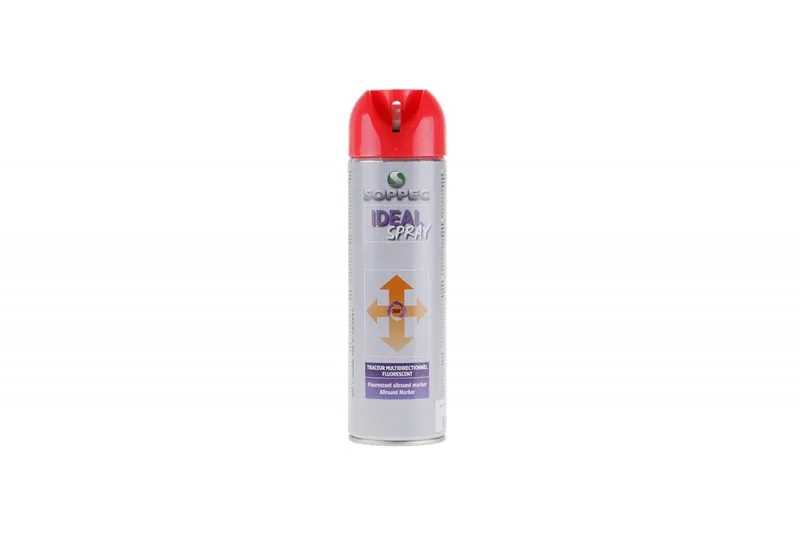 Sprej fluores. IDEAL, červený, 500ml,12M Sprej fluores. IDEAL, červený, 500ml,12M