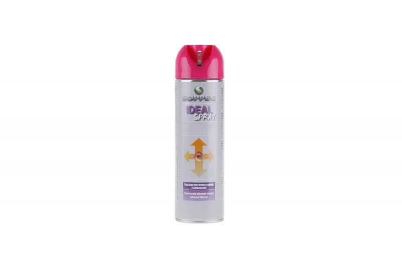 Sprej fluores. IDEAL, růžový, 500ml, 12M
