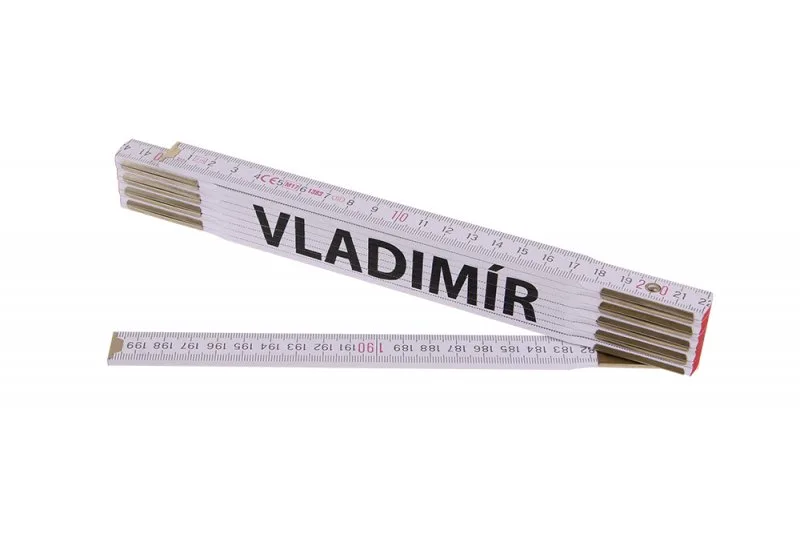 Skládací 2m VLADIMÍR (PROFI,bílý,dřevo) Skládací 2m VLADIMÍR (PROFI,bílý,dřevo)