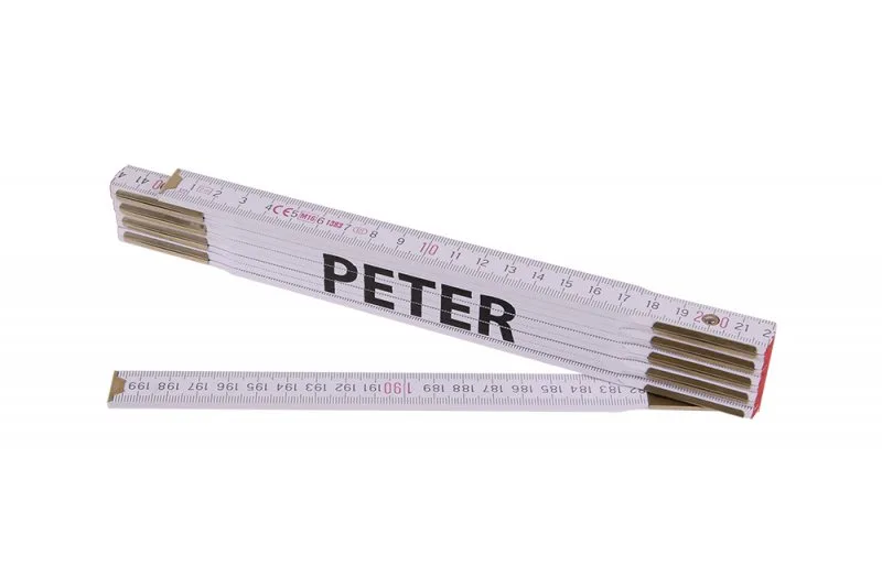 Skládací 2m PETER (PROFI,bílý,dřevo) Skládací 2m PETER (PROFI,bílý,dřevo)