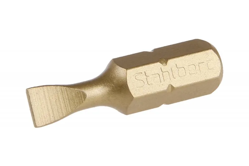 Bit S 6.0mm 25mm TiN S2 10ks Bit S 6.0mm 25mm TiN S2 10ks