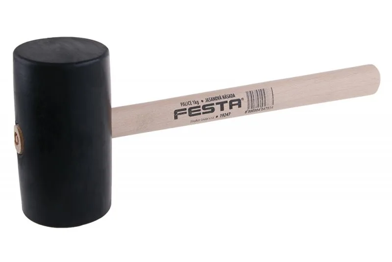 Profi gumová palice FESTA 1kg,70mm,36cm Profi gumová palice FESTA 1kg,70mm,36cm