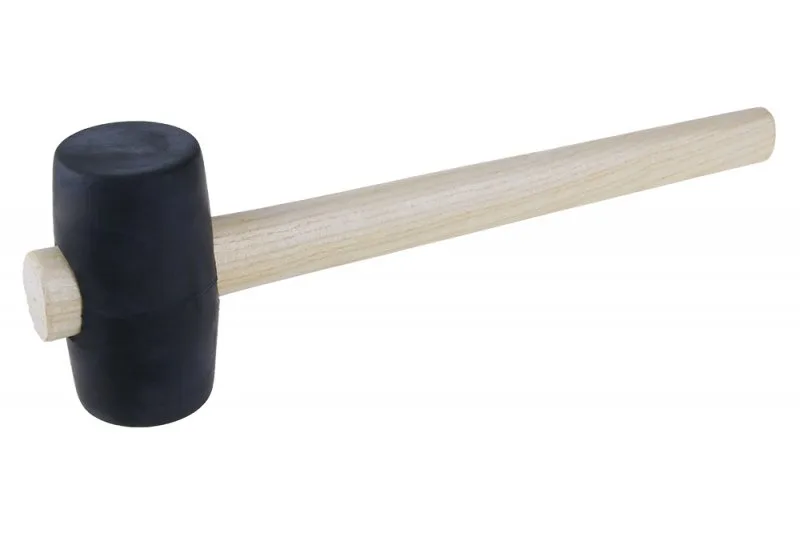 Gumová palice 55mm,31cm dřevo Gumová palice 55mm,31cm dřevo