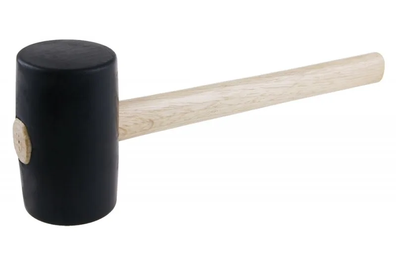 Gumová palice 65mm,34cm dřevo Gumová palice 65mm,34cm dřevo