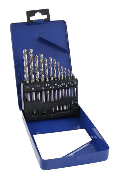 Sada vybr.vrtáků HSS W9 1.5-6.5mm 13ks Sada vybr.vrtáků HSS W9 1.5-6.5mm 13ks