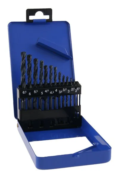 Sada vrtáků HSS 4341 1.5-6.5mm 13ks Sada vrtáků HSS 4341 1.5-6.5mm 13ks