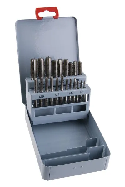 Závitníky 21ks,plech,M3,4,5,6,8,10,12 Závitníky 21ks,plech,M3,4,5,6,8,10,12