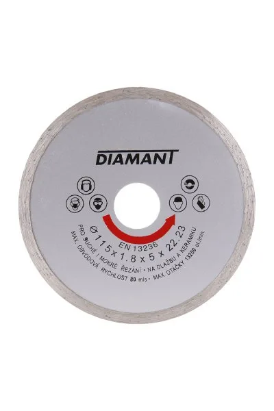 Diam.kotouč DIAMANT 115x22.2x2mm plný Diam.kotouč DIAMANT 115x22.2x2mm plný