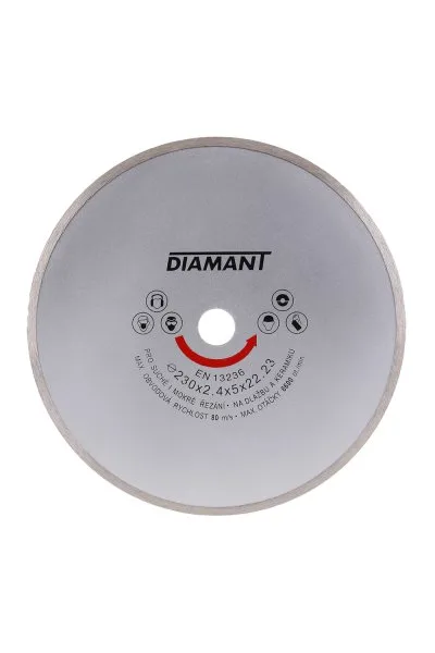 Diam.kotouč DIAMANT 230x22.2x3mm plný Diam.kotouč DIAMANT 230x22.2x3mm plný