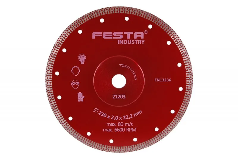 Diam.kotouč FESTA INDUSTRY 200x25,4mm Diam.kotouč FESTA INDUSTRY 200x25,4mm
