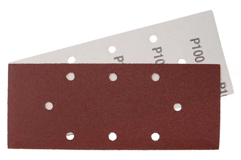 Brus.papír 93x230mm,P100,8otvorů B/D 5ks Brus.papír 93x230mm,P100,8otvorů B/D 5ks
