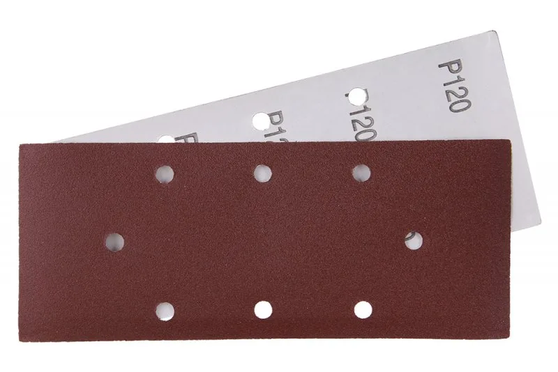 Brus.papír 93x230mm,P120,8otvorů B/D 5ks Brus.papír 93x230mm,P120,8otvorů B/D 5ks