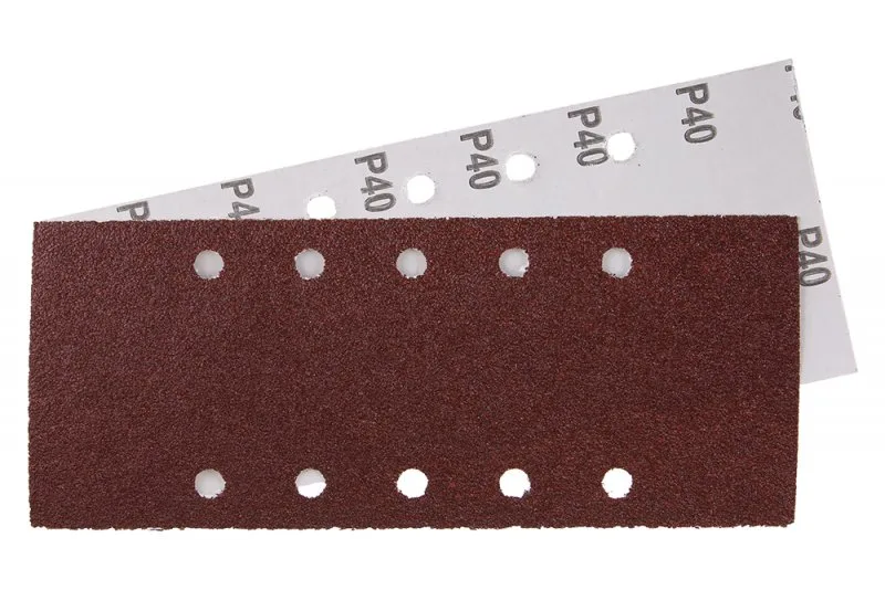Brus.papír 115x280mm,P40,10otvorů 5ks Brus.papír 115x280mm,P40,10otvorů 5ks