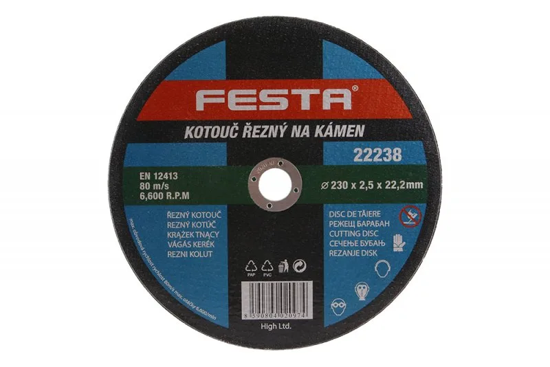 FLEX 230x 2,5x22,2 kámen FESTA - 