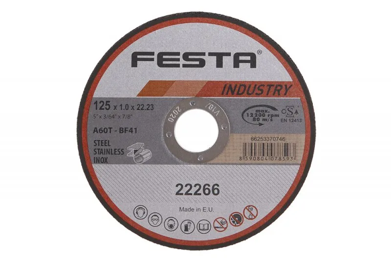 FLEX 125x 1x22,2 FESTA INDUSTRY FLEX 125x 1x22,2 FESTA INDUSTRY