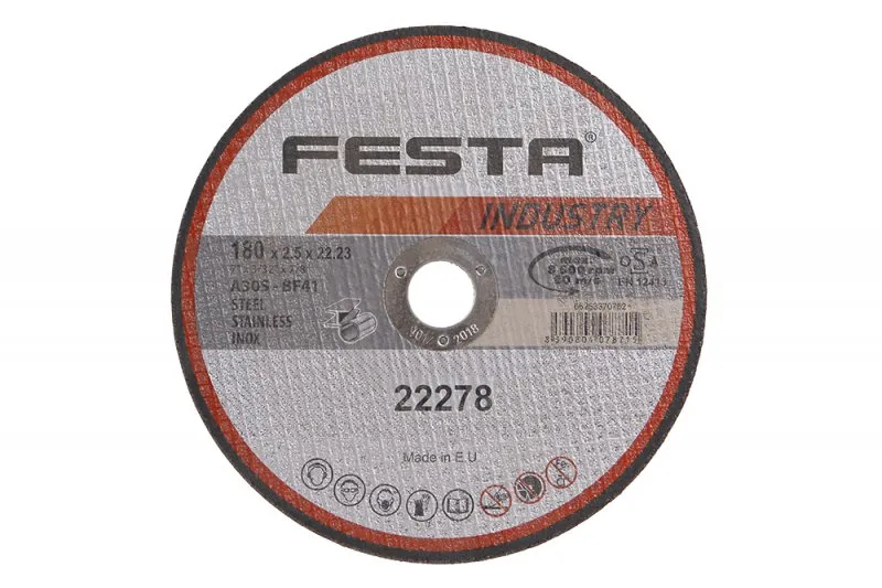 Kot.řezný kov 180x2.5x22.2 FESTA INDUS(D Kot.řezný kov 180x2.5x22.2 FESTA INDUS(D
