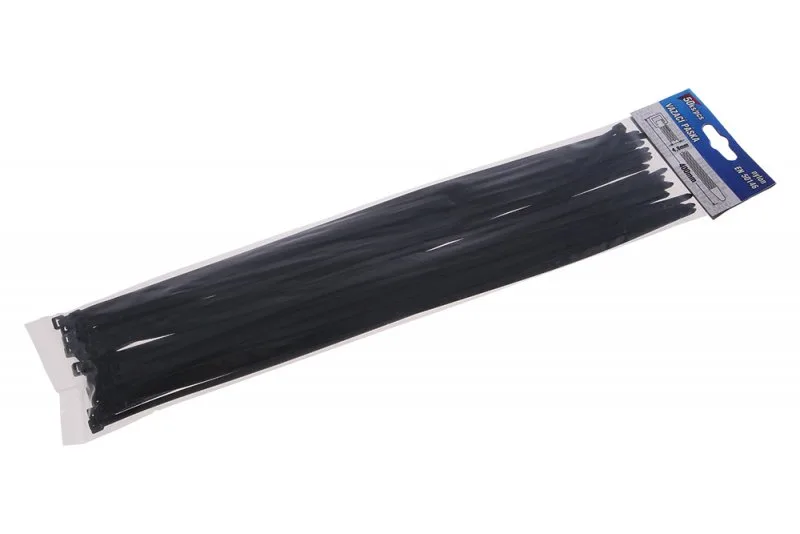 úvazky kabelové 4,8x400mm 50ks černá
