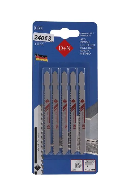 Přímoč.pilka 5ks 75mm/1mm,HSS,31030 Přímoč.pilka 5ks 75mm/1mm,HSS,31030