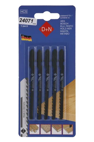 Přímoč.pilka 5ks 75mm/1.3mm,HCS,32440 Přímoč.pilka 5ks 75mm/1.3mm,HCS,32440