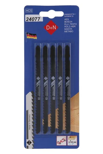 Přímoč.pilka 5ks 120mm/1.3mm,HCS,33040 Přímoč.pilka 5ks 120mm/1.3mm,HCS,33040