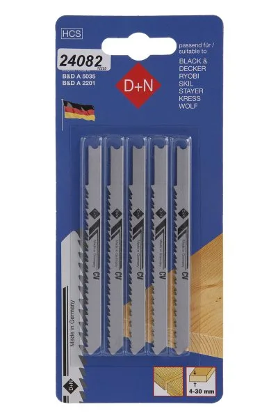Přímoč.pilka B & D 5ks 75mm/1.45mm,12225 Přímoč.pilka B & D 5ks 75mm/1.45mm,12225